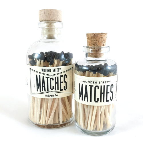 Vintage Apothecary Black Matches