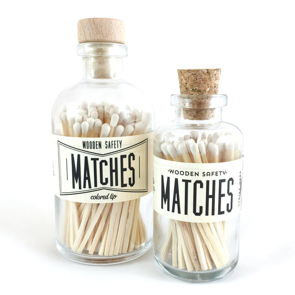 Vintage Apothecary White Matches